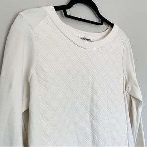 Never Worn - EXPRESS - Quilted Knit Sweater